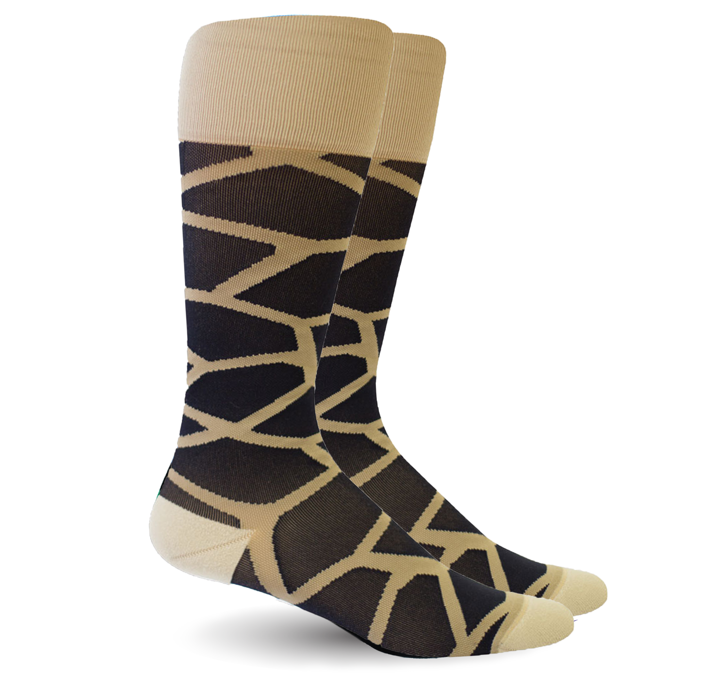 Giraffe Black/Brown - Synthetic Women's Medical - 20-30mmHg