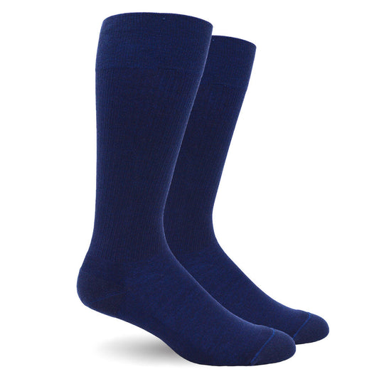 Solid Navy Cotton - Medical Compression Socks